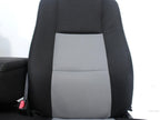 1998 - 2010 Ford Ranger Seats, 60-40 Split Bench, Black Gray Cloth, Extended Cab