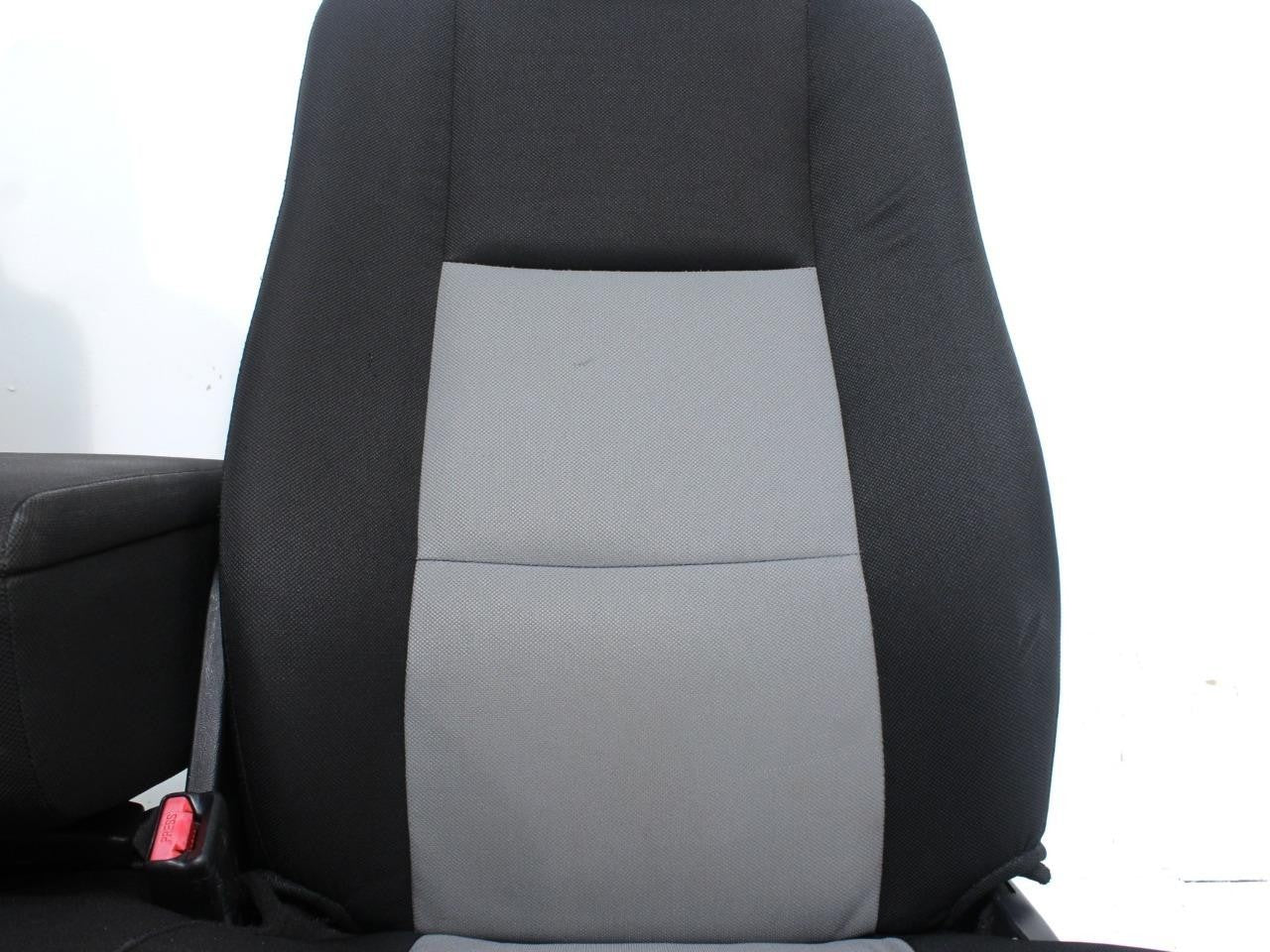 1998 - 2010 Ford Ranger Seats, 60-40 Split Bench, Black Gray Cloth, Extended Cab