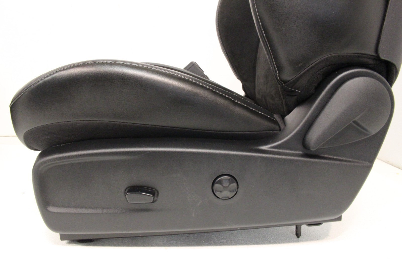 2008 - 2023 Dodge Challenger Seats Set,  Black Leather Suede w/ T/A Embroidery