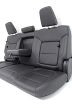2019 - 2026 Silverado Crew Cab Rear Seats w/ Hidden Storage, LTZ Black Leather