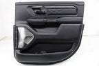 2019-2026 Ram 1500 Door Panels, Crew Cab Limited Black Quilted Leather, 0 MILES