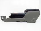 15-22 Ford Truck Center Console & Install Kit w/o Shifter - Gray Vinyl XLT