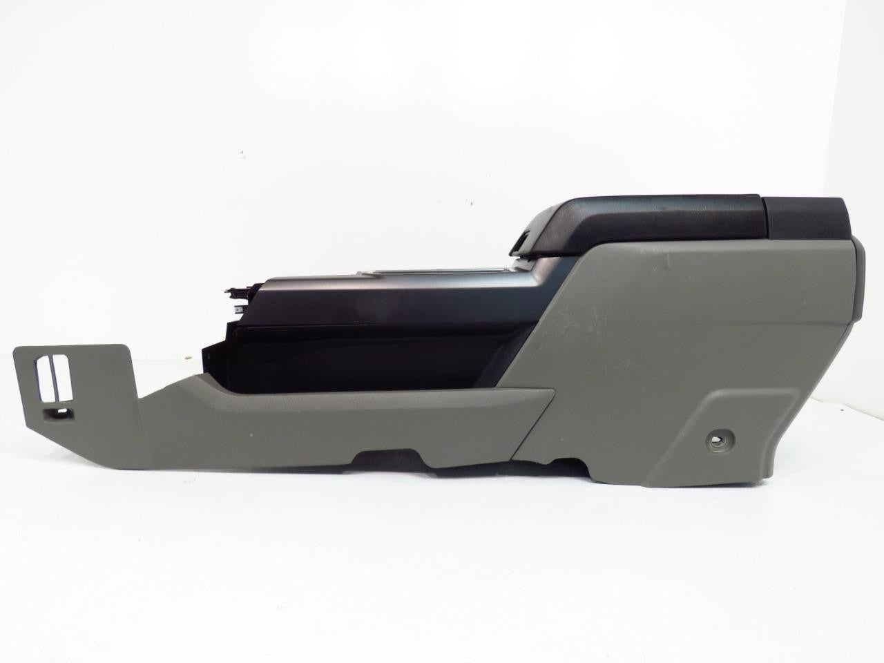 15-22 Ford Truck Center Console & Install Kit w/o Shifter - Gray Vinyl XLT