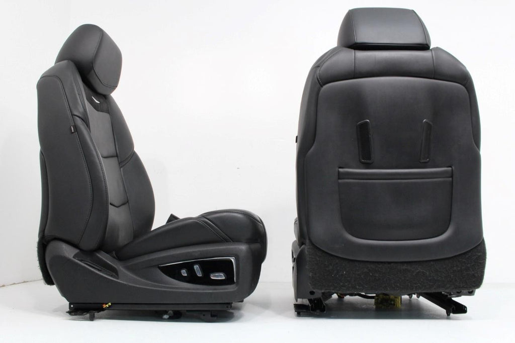 2016 - 2020 Cadillac Escalade Front Leather Powered Seats, Black