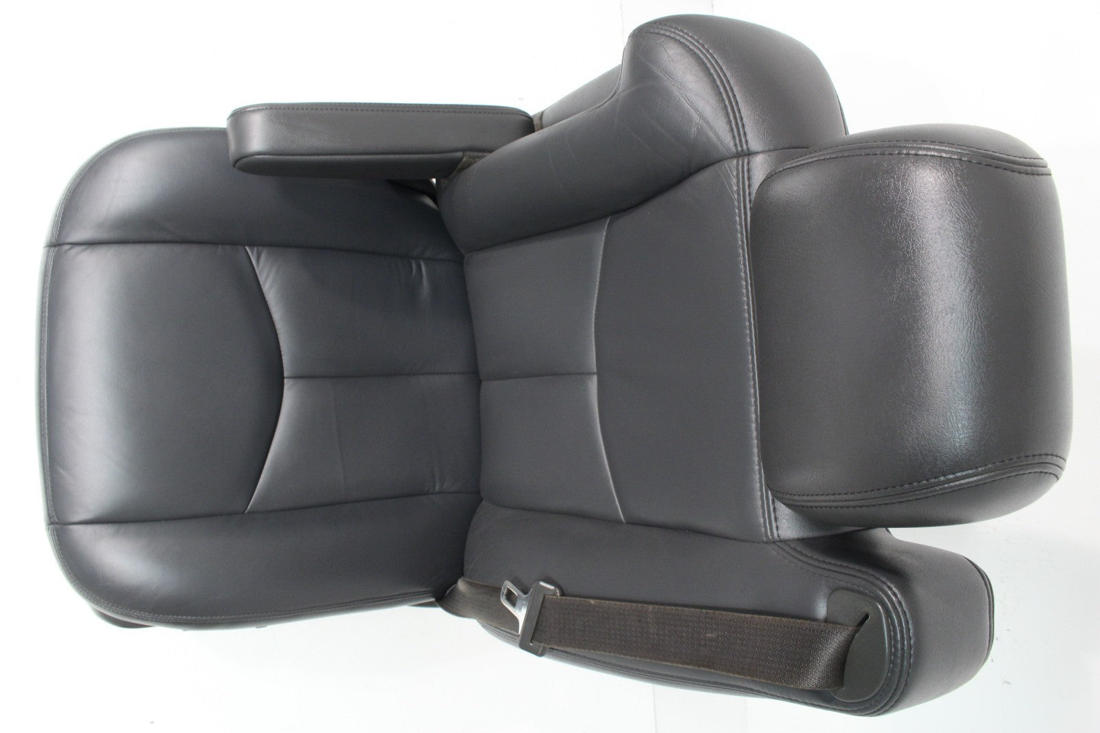 1999 - 2007 Chevy Silverado Seats, OEM Powered Heated Dark Pewter Leather