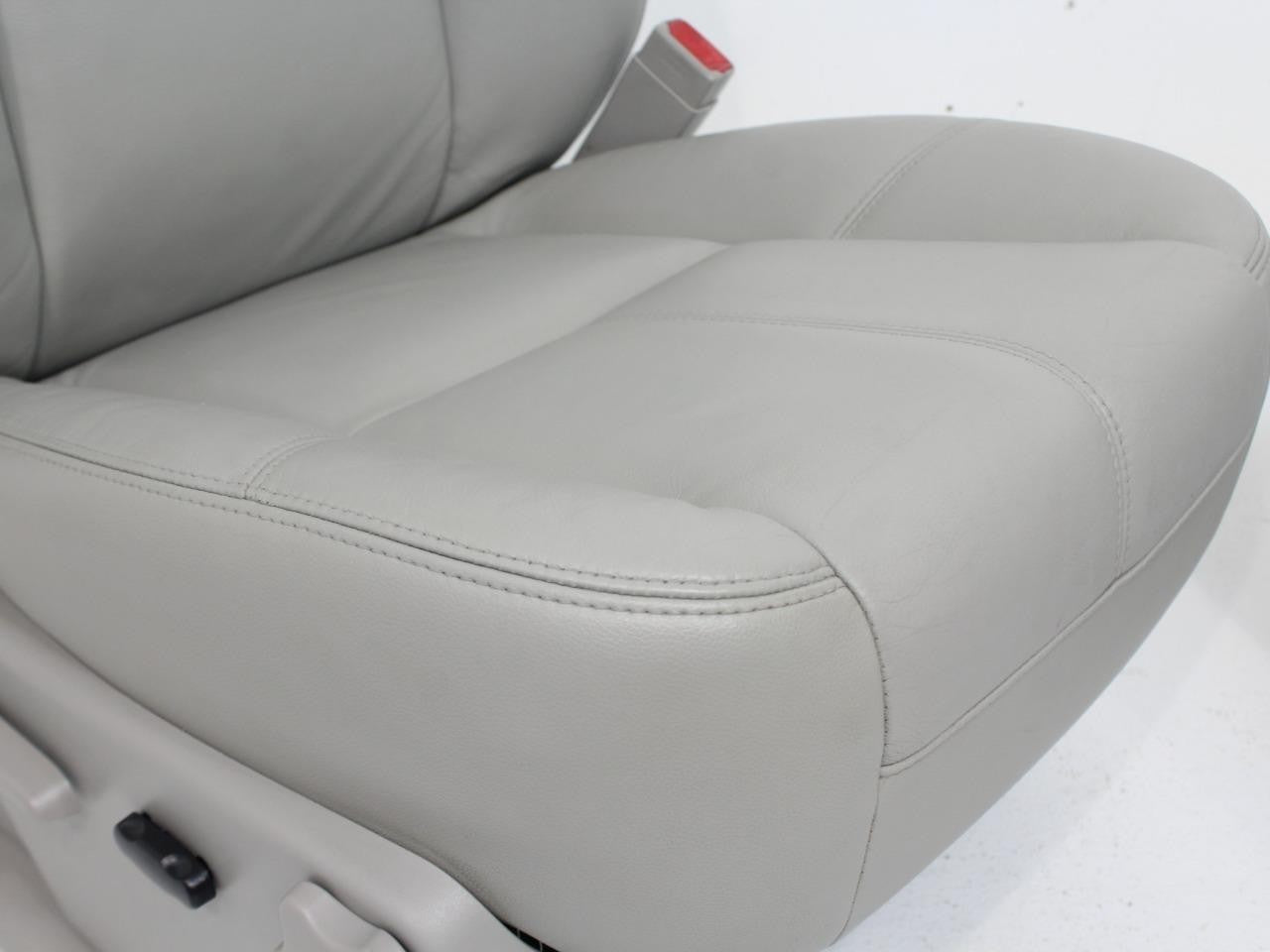 2007 - 2014 Sierra Silverado Front Seats, LT2 Gray Leather, Heated & Powered