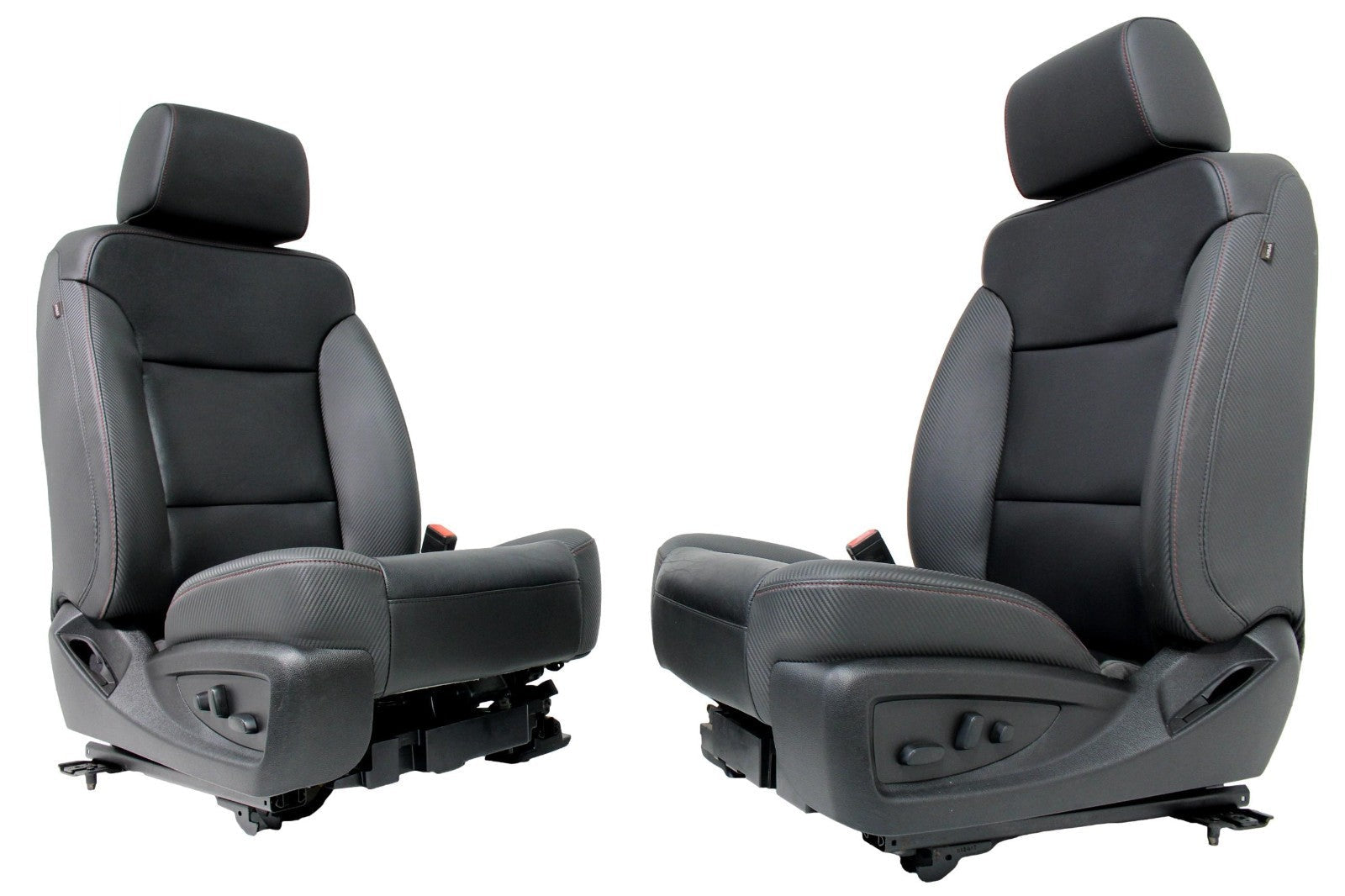 2014 - 2018 Silverado Sierra Front Seats, SLT All Terrain Leather w Carbon Fiber