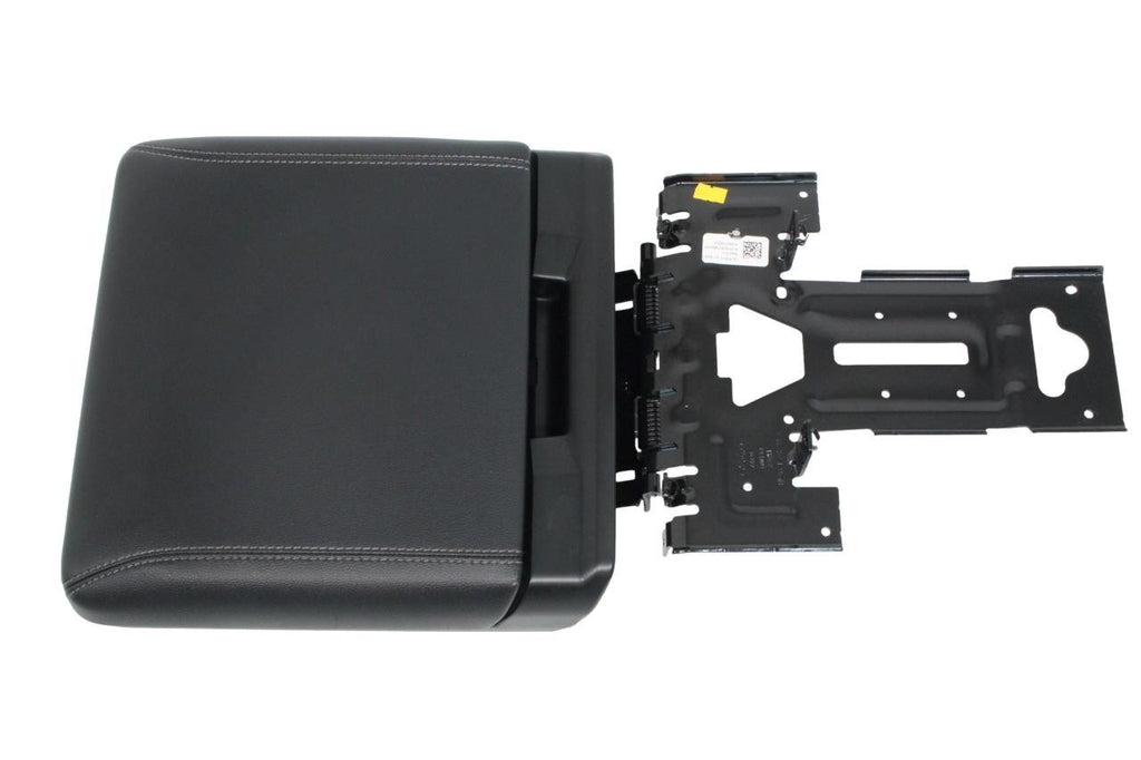 2021-2025 Ford F150 Workstation Center Console Armrest, Black Leather w/ Bracket