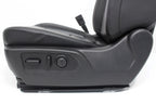 2019 - 2026 Sierra Chevy Silverado Front Seats, LTZ Black Leather Heated Cooled