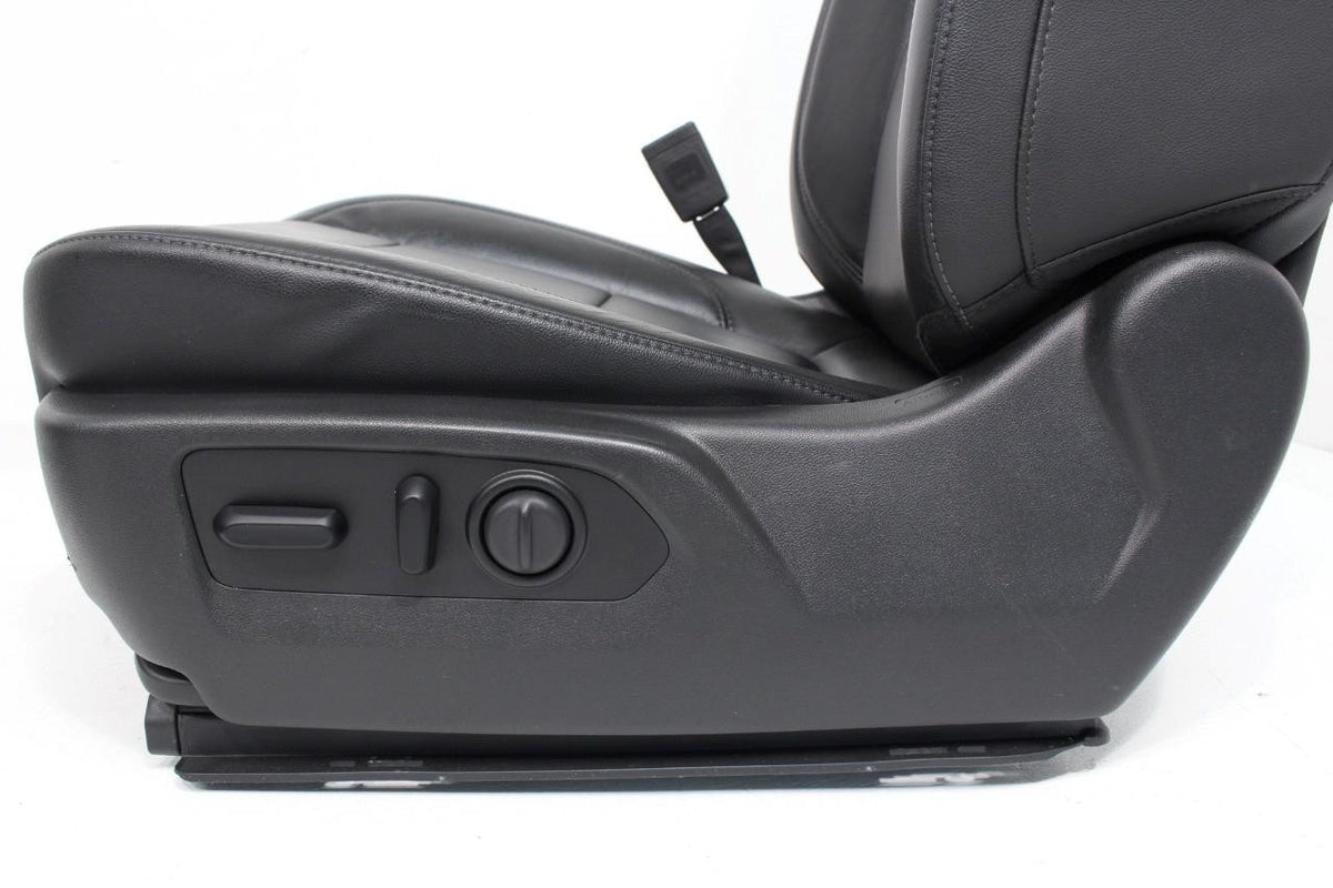 2019 - 2026 Sierra Chevy Silverado Front Seats, LTZ Black Leather Heated Cooled