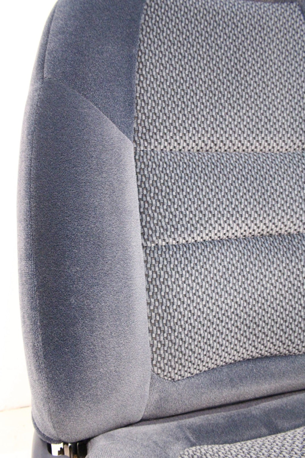 1999 - 2007 Ford Super Duty Front Bucket Seats, Denim Blue Cloth Fits 73+ Trucks