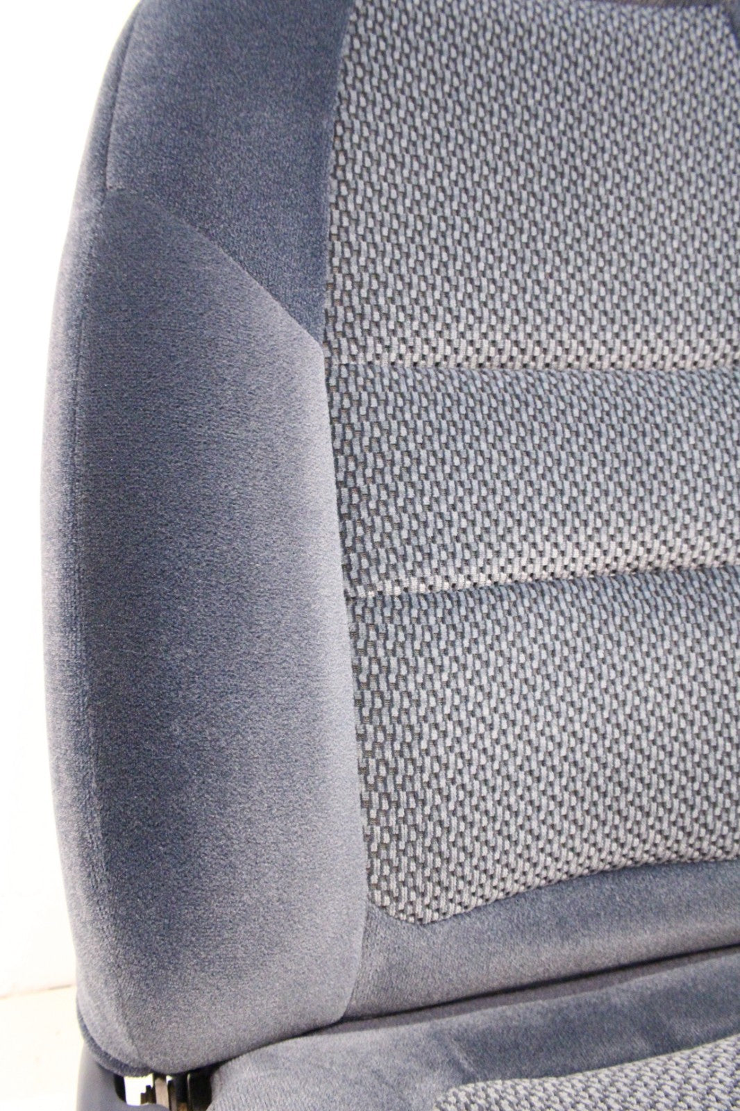 1999 - 2007 Ford Super Duty Front Bucket Seats, Denim Blue Cloth Fits 73+ Trucks