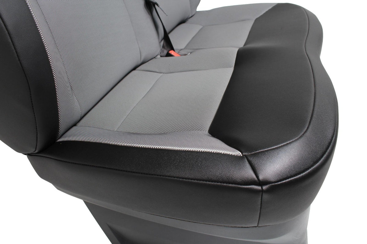 14 - 26 Ram ProMaster Front Passenger Bench Seat Gray Black Vinyl OEM 6TH96JXWAB