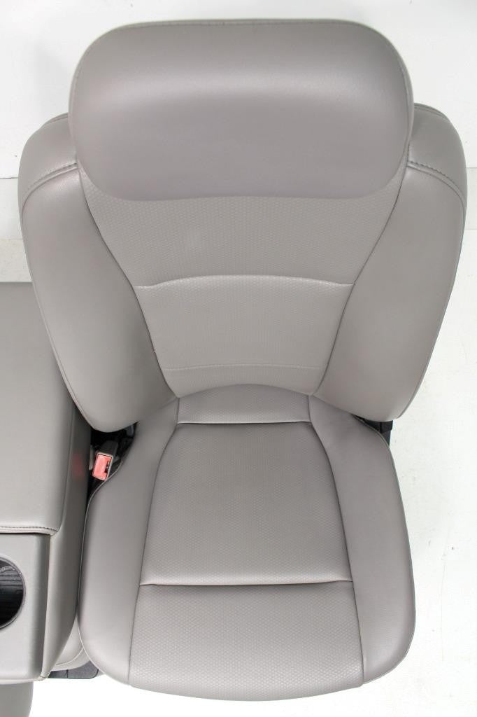 2015 - 2022 Ford F150 & Super Duty Front Seats, 4-Door XL Earth Gray Vinyl Bench
