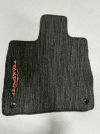 2026 - 2027 Genuine Honda Passport Floor Mats Set, TrailSport Black Orange OEM