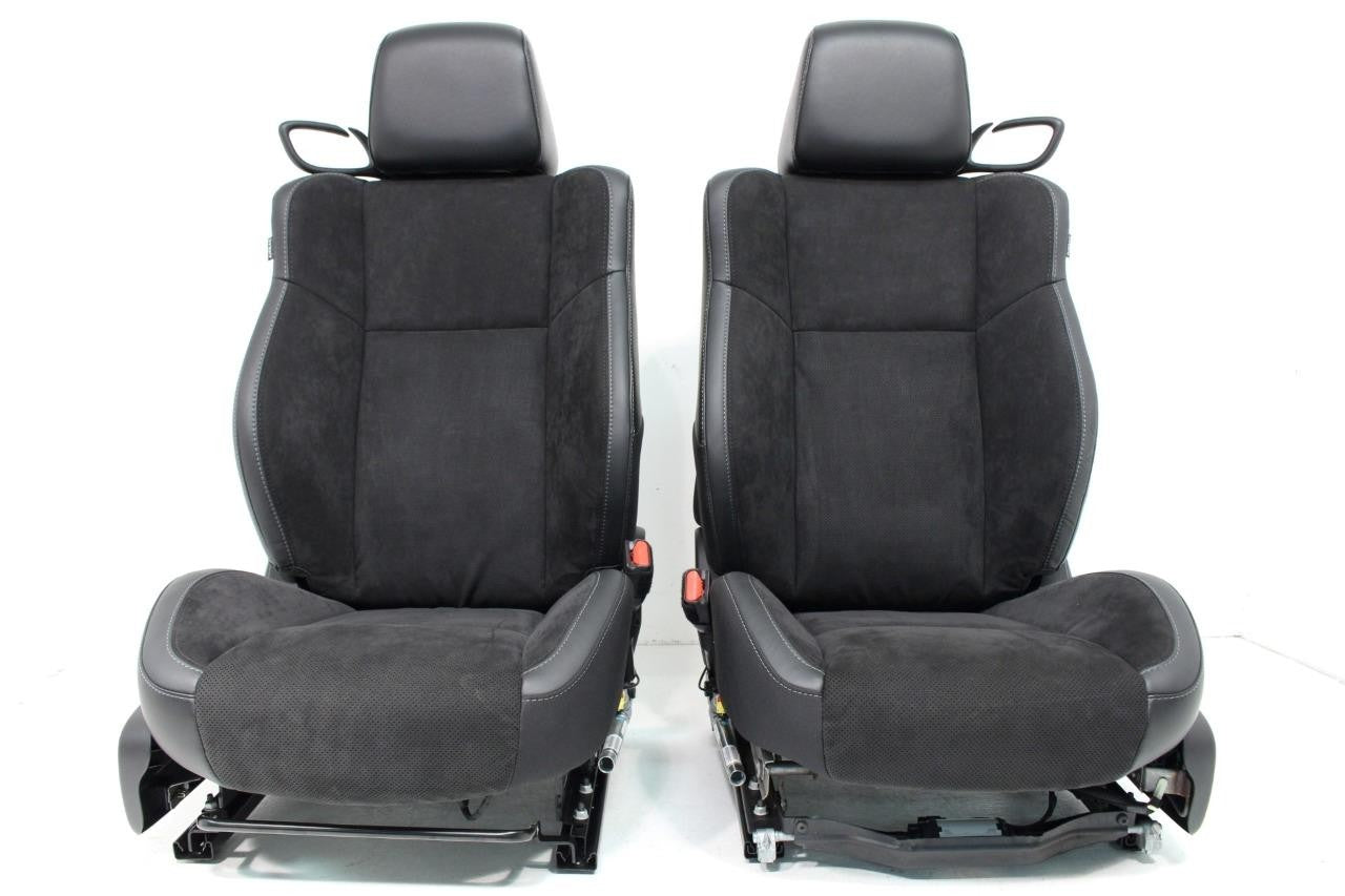 2015-2023 Dodge Challenger SEATS F/R Laguna Leather/Suede Inserts  BRAND NEW OEM