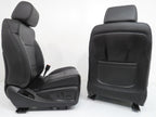 2014-2019 Sierra Chevy Silverado Front Seats, LTZ Black Leather, Heated Cooled