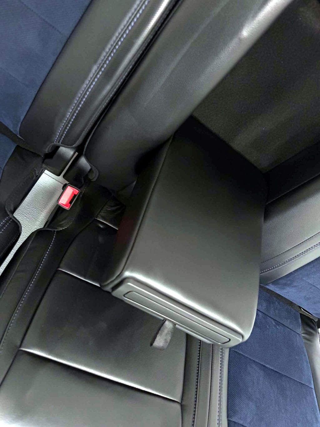 2015 - 2020 Ford F150 Raptor Crew Cab Back Seat, Rhapsody Blue Accents Recaro