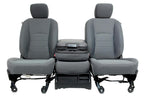 2009 - 2018 Dodge Ram 1500 2500 3500 Grey Cloth Bucket Seats Jump Seat Console