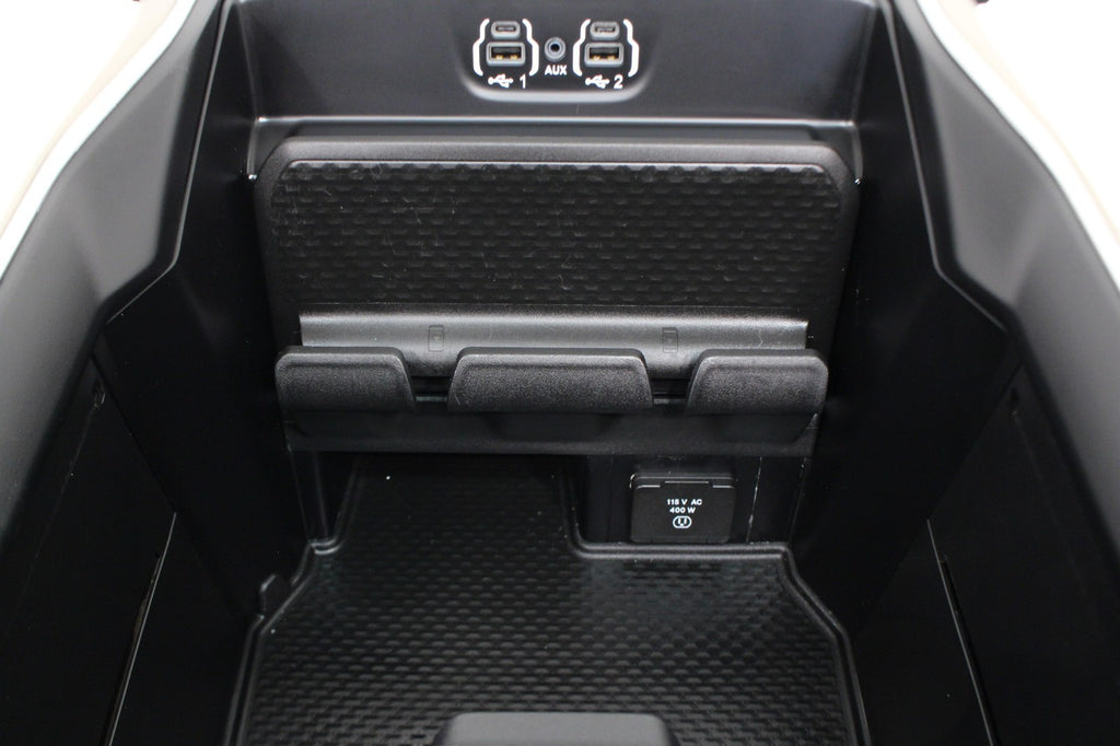 2019 - 2025 Dodge Ram 2500 3500 Center Console w/ Install Kit, Gold Trim & Wood