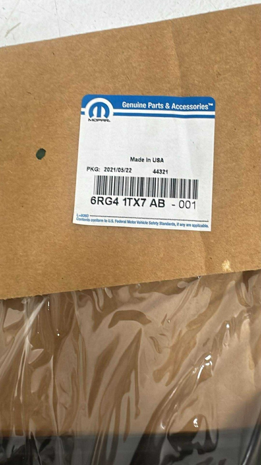 2019 - 2024 Ram 2500 3500 Slush Floor Mats, Black Rubber, Crew Cab, New OEM