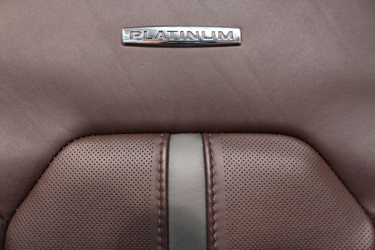 2015 - 2022 Ford F150 Super Duty Platinum Seats Set, Brunello Leather Heat Cool