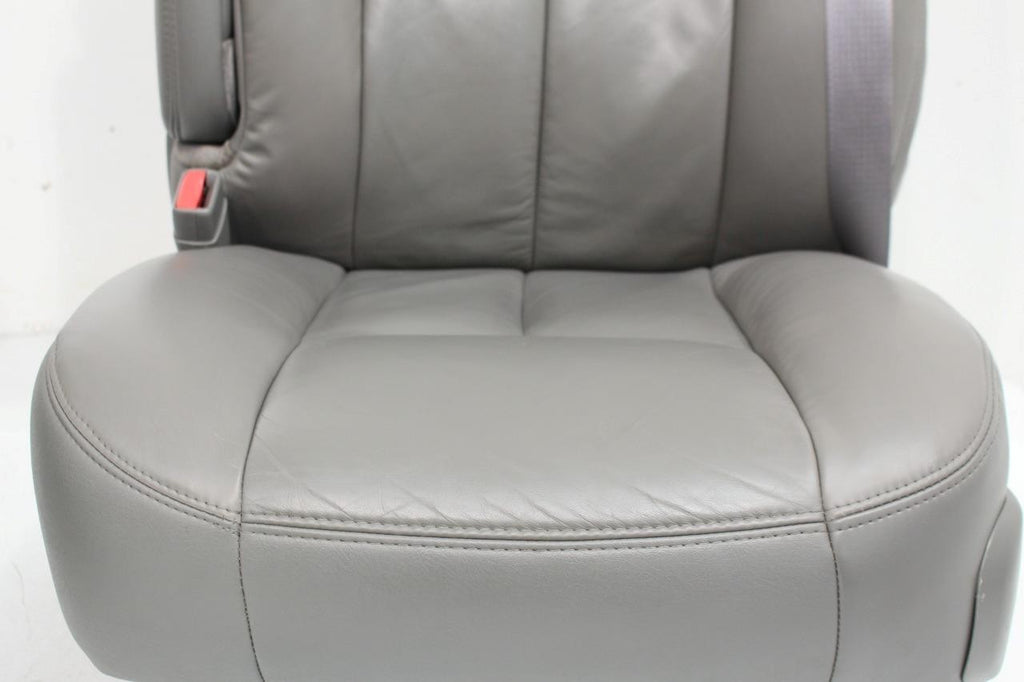 99-06 Chevy Silverado Sierra Tahoe Yukon Seats, Pewter Gray Leather Power Heated