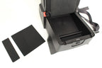 2014 - 19 Chevy Silverado GMC Sierra Black Leather Folding Jump Seat Console Kit