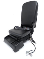 2009 - 2018 Ram Center Jump Seat, Black Leather Laramie, w/ Install Kit & Trim