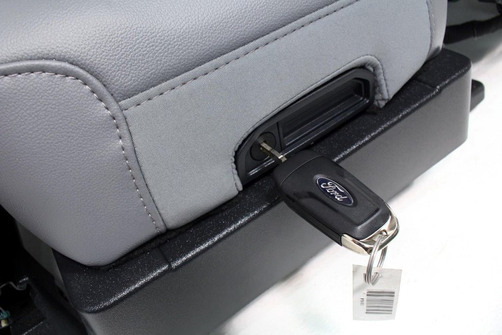 2015 - 2025 Ford F150 F250 Super Duty Gray Vinyl Bucket Seats Jump Seat NEW OEM