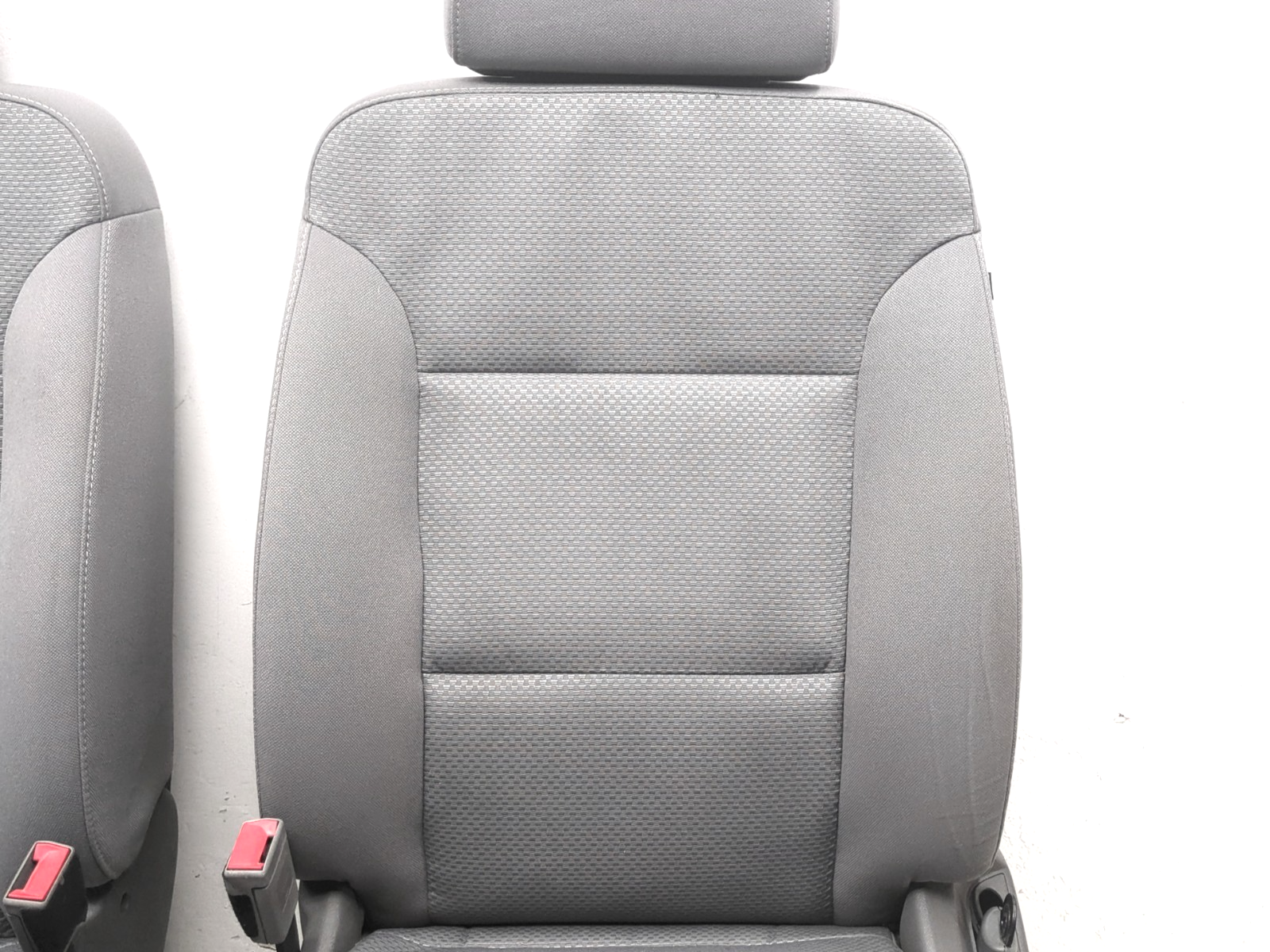 2014 - 2019 Sierra Silverado Front Seats, LT SLE Gray Cloth w Power Driver