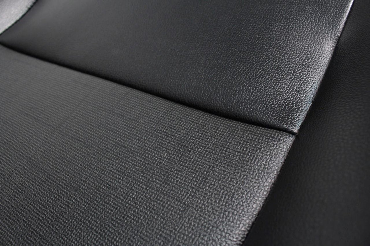 2015 - 2026 Ford Transit Seats, Black Charcoal Vinyl, Manual w/ Armrest OEM