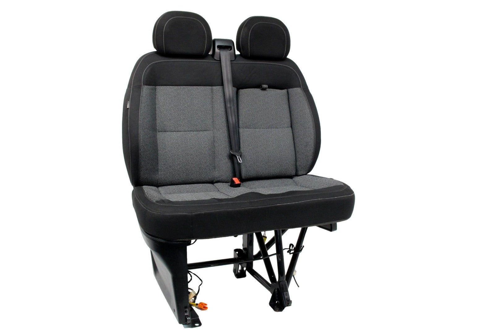 14 - 26 Ram ProMaster Front Passenger Bench Seat Gray Black Cloth OEM 6TH95LXBAA