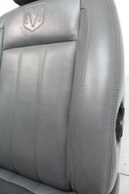 2002-2008 Dodge Ram Slate Gray Leather Seats & Woodgrain Business Console
