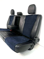 2015 - 2020 Ford F150 Raptor Crew Cab Back Seat, Rhapsody Blue Accents Recaro