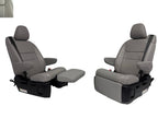 2011–2020 Toyota Sienna 2nd Row Captain's Chair Recliner Seats, Gray Leather OEM