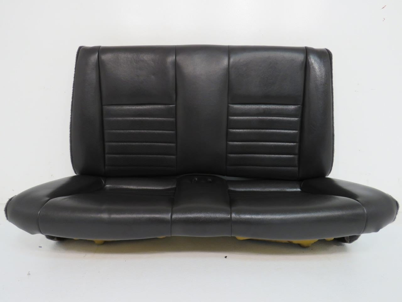 1994 - 2004 Ford Mustang Convertible Seats, GT Black Leather w/ Power Driver OEM