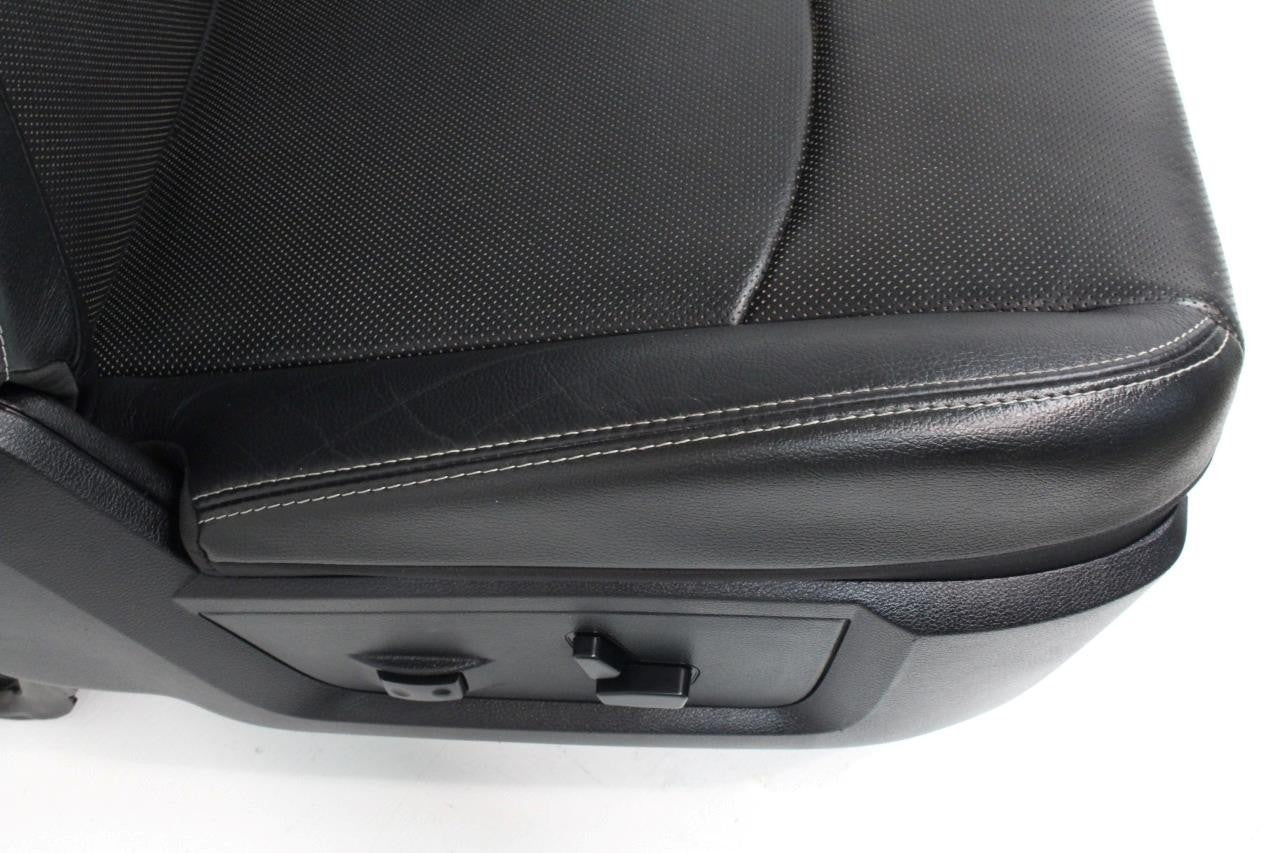 2002 - 2018 Ram Front Seats, Laramie Black Leather Heated Cooled w/ Memory