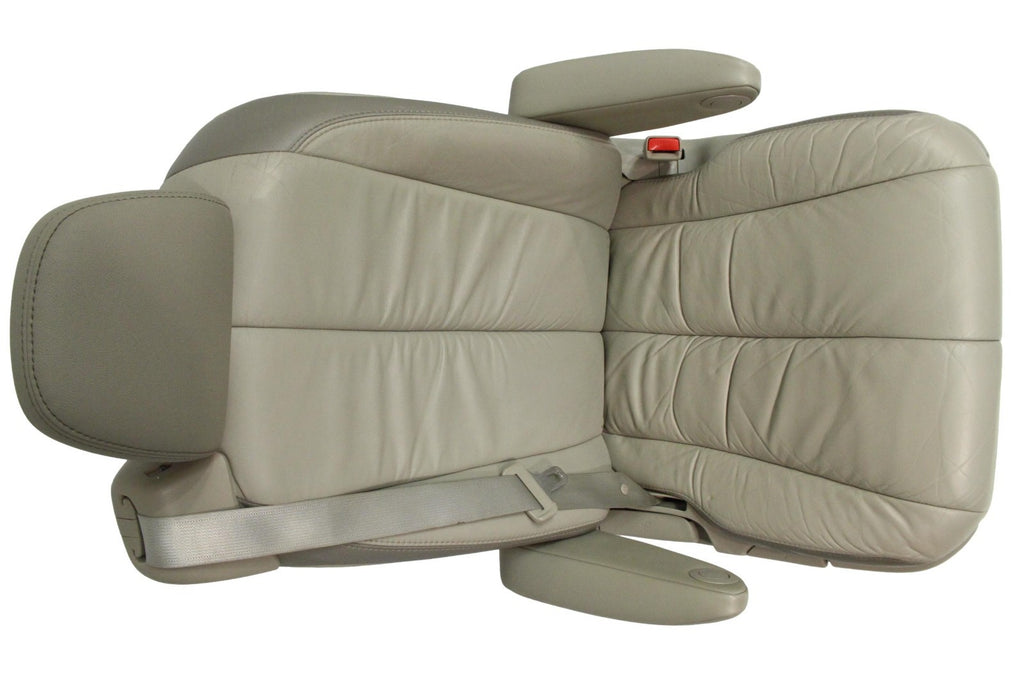 2011-2020 Toyota Sienna Second Row Recliner Seats, Bisque Beige Leather w/ Belts