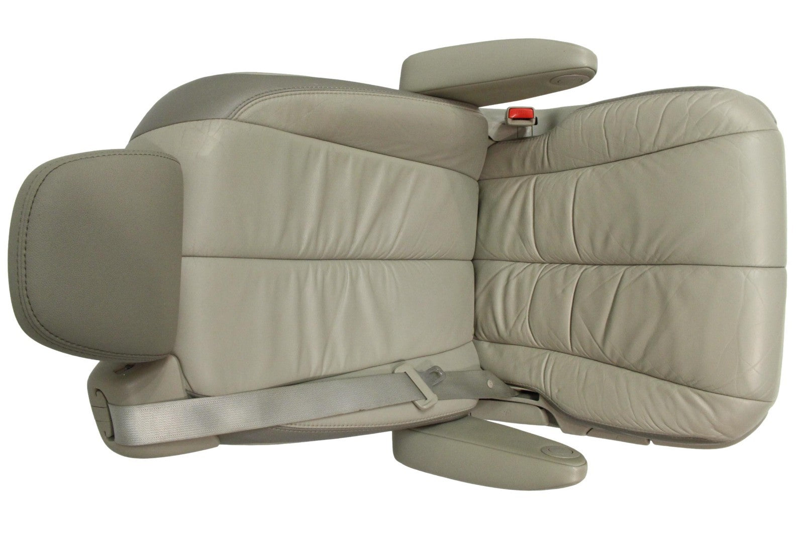 2011-2020 Toyota Sienna Second Row Recliner Seats, Bisque Beige Leather w/ Belts