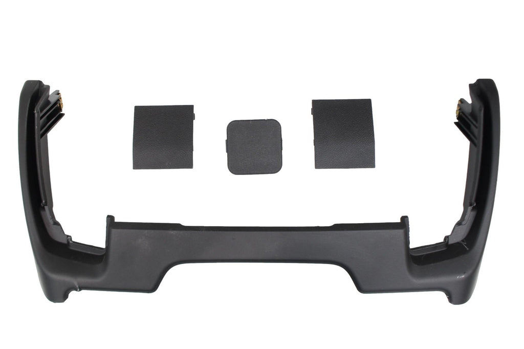 2019 - 2023 GMC Sierra Chevy Silverado Center Console, Black w/ Woodgrain OEM