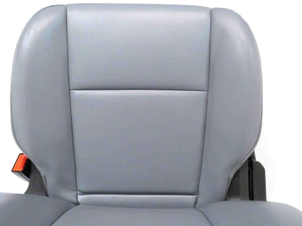 2015 - 2026 Ford Transit Front Seats, Pewter Gray Vinyl, Manual w/  Armrest