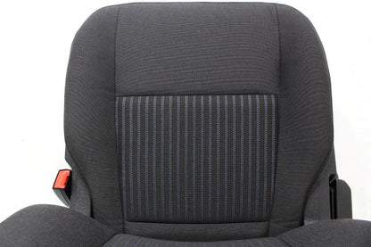 2015 - 2023 Ford Transit Black Cloth Front Bucket Seats with Armrests