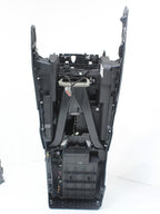 15-22 Ford Truck Center Console & Install Kit w/o Shifter - Black Leather Lariat