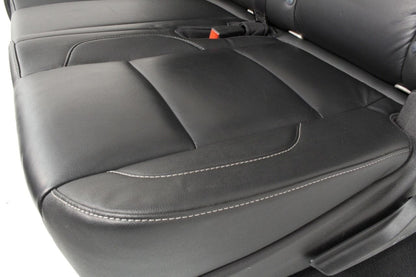 Chevy Suburban Rear Seats 70/30 Split Yukon XL Bench Seat Black Leather 2020-15