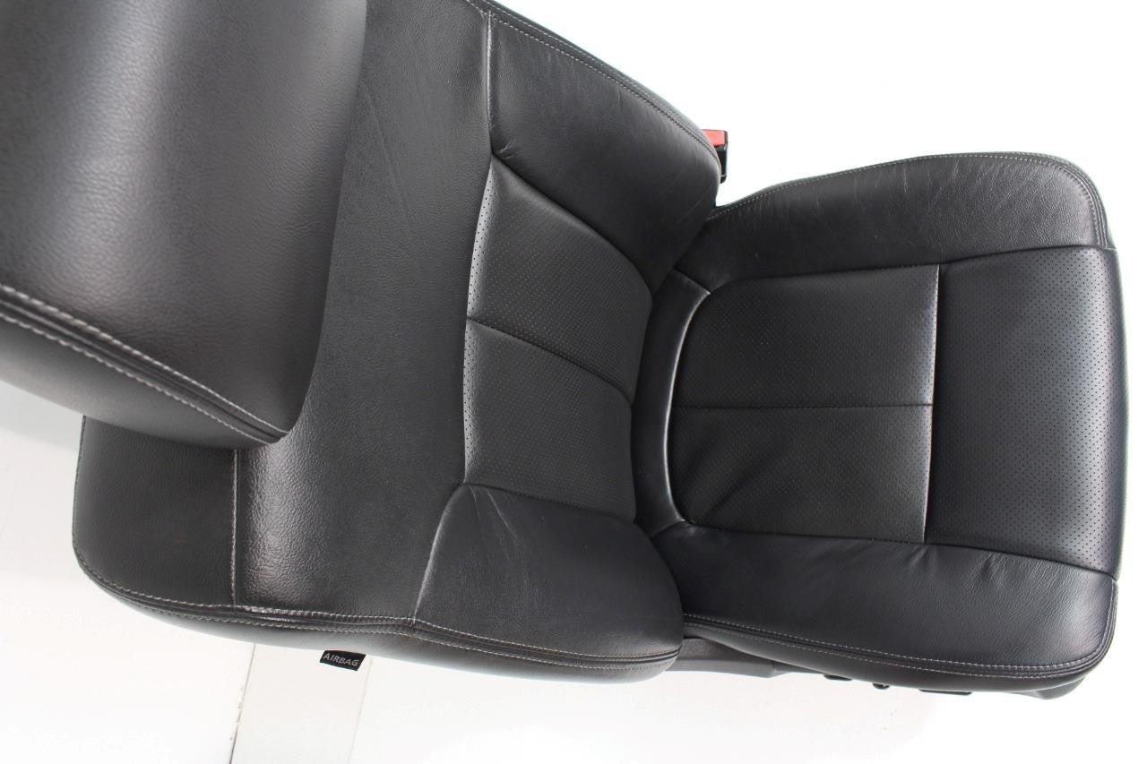 1999 - 2016 Ford Super Duty Front Seats, Lariat Black Leather, Power Heat Cool