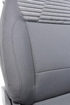 2015 - 2026 Ford F150 & Super Duty Seats, STX Black Cloth Manual w/ Lumbar