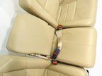 2008 - 2010 Ford Super Duty Front Seats w/ Jump, Lariat Tan Leather Heated Power