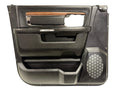2013-2018 Ram Driver Front Door Panel, Laramie Crew Black Woodgrain 2190245-DX9