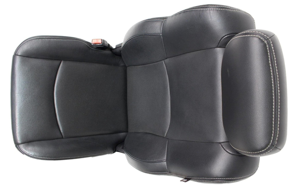 2009 - 2018 Ram Seats Set, Laramie Crew Black Leather w/ Heating & Ventilation